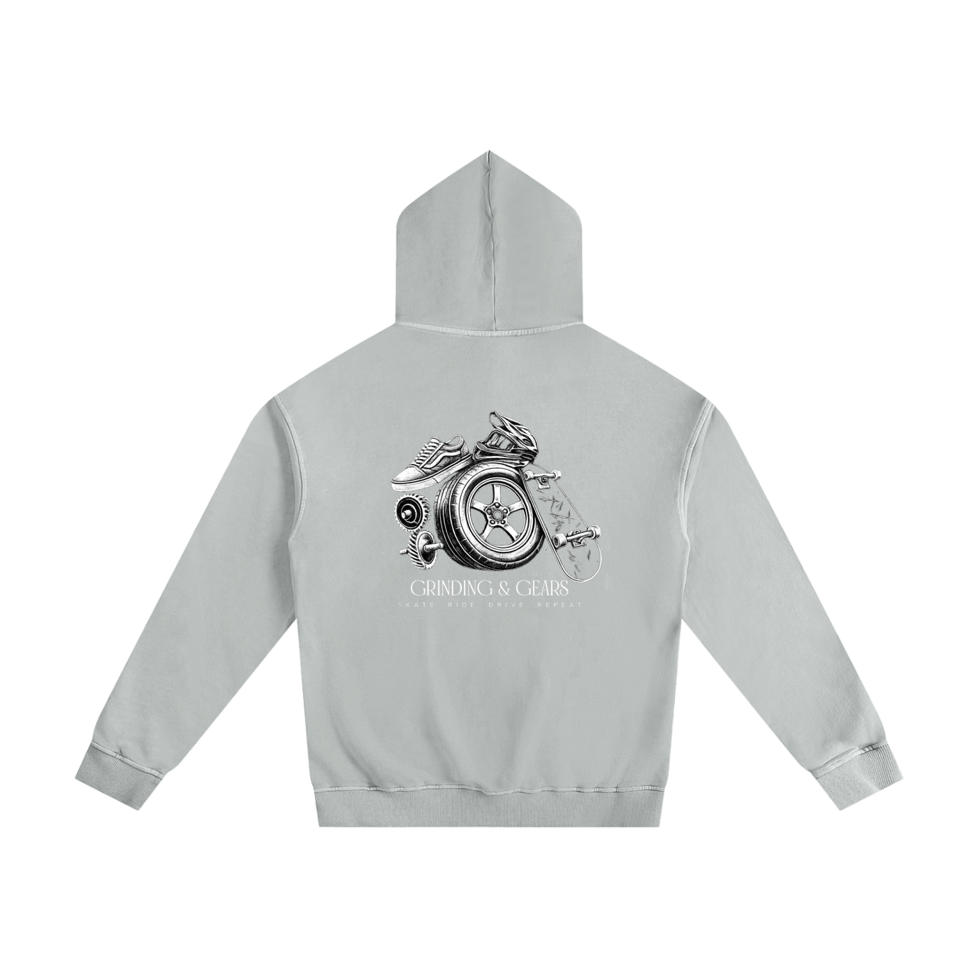 Hoodie,Clothing,Skate. Ride. Drive. Repeat.