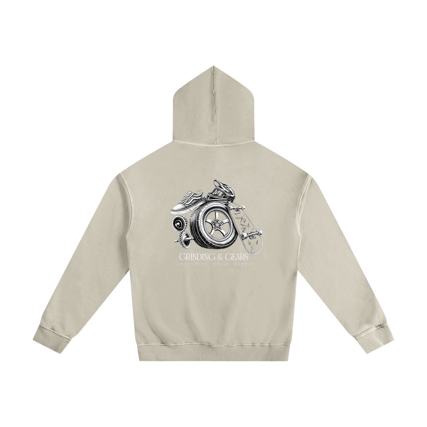 Hoodie,Clothing,Skate. Ride. Drive. Repeat.